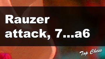 Chess Games - Sicilian, Richter-Rauzer, Rauzer attack, 7...a6