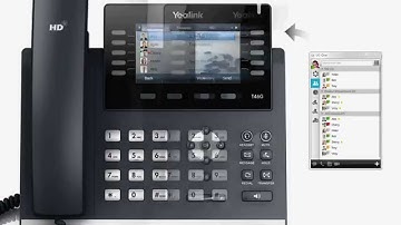 Yealink SIP-T46G - Broadsoft UC Functionaliteiten