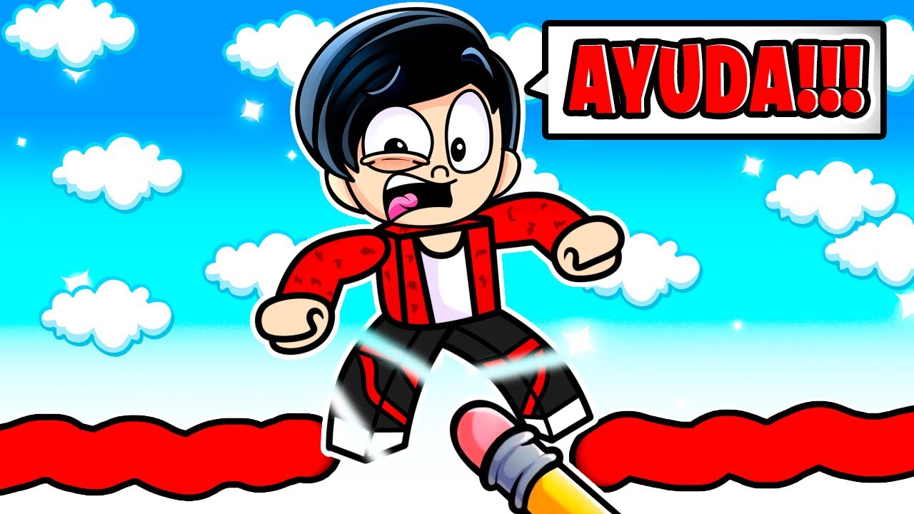 DIBUJA PARA GANAR en Roblox | Draw Obby | Karim Juega