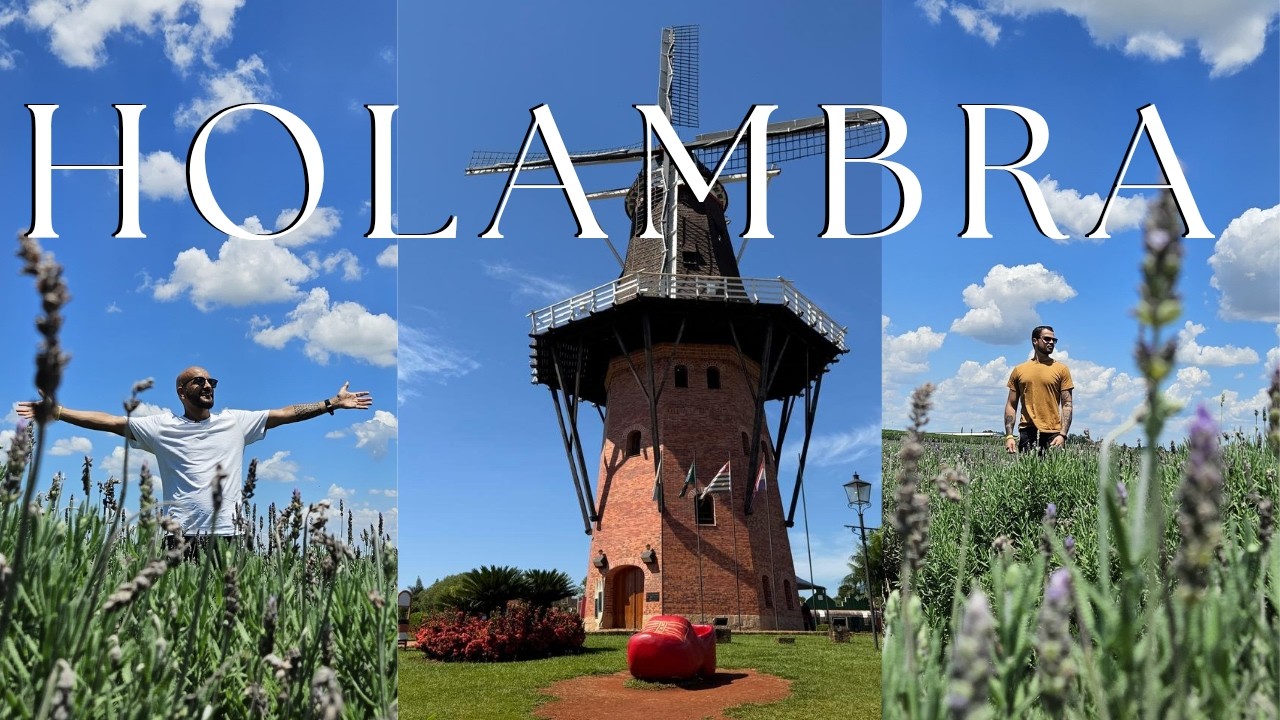 O que FAZER em HOLAMBRA em UM dia A cidade das Flores
