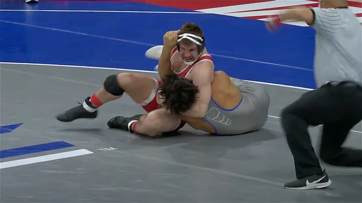 197lbs Nick Reenan (NC State) dec Kaden Russell (D...