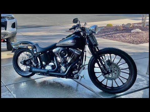 The Perfect Bad Boy - How Harley Should Have Built Them. Billy Lane Choppers Inc Custom Makeover