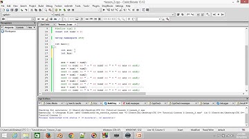Learn C++ ASAP - Lesson2 - Arithmetic operators