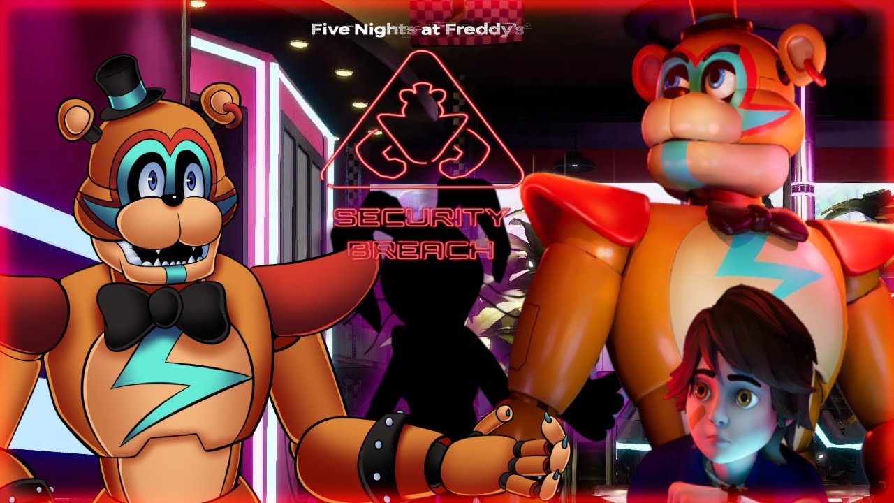 Фредди Глэмрок играет в FNAF SECURITY BREACH! ЧАСТЬ 1. ДАВАЙТЕ ЗАЖЖЕМ РОК-Н-РОЛЛ!