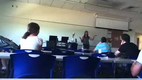 Half of Diane Bradshaw's Comm 101 Impromptu
