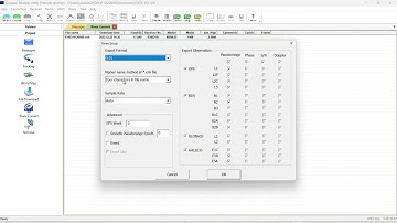 GNSS TUTORIAL - HOW TO CONVERT STATIC SURVEY CNB FILE TO RINEX FILE