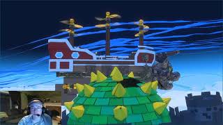 Paper Mario: The Origami King - road to peaches castle - yuzu