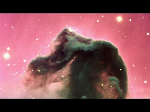 Deep space in the constellation of Orion. Space ambient. Relaxing video. Universe documentary. HD