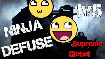 CS:GO Ninja defuse   1vs5