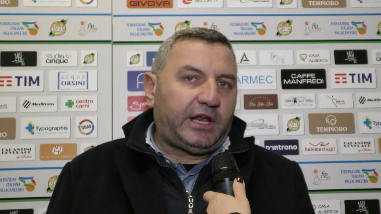 Intervista ad Antonio Marulli, presidente As Basket Corato - YouTube