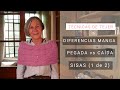 Diferencias manga caída y manga pegada - calcular y tejer sisa 💡 Idea