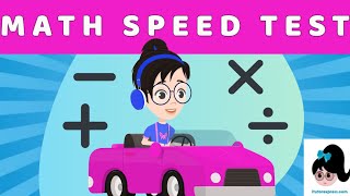 Simple Math Speed Test Addition Subtraction Multiplication Division Mental Maths Itutorexpress