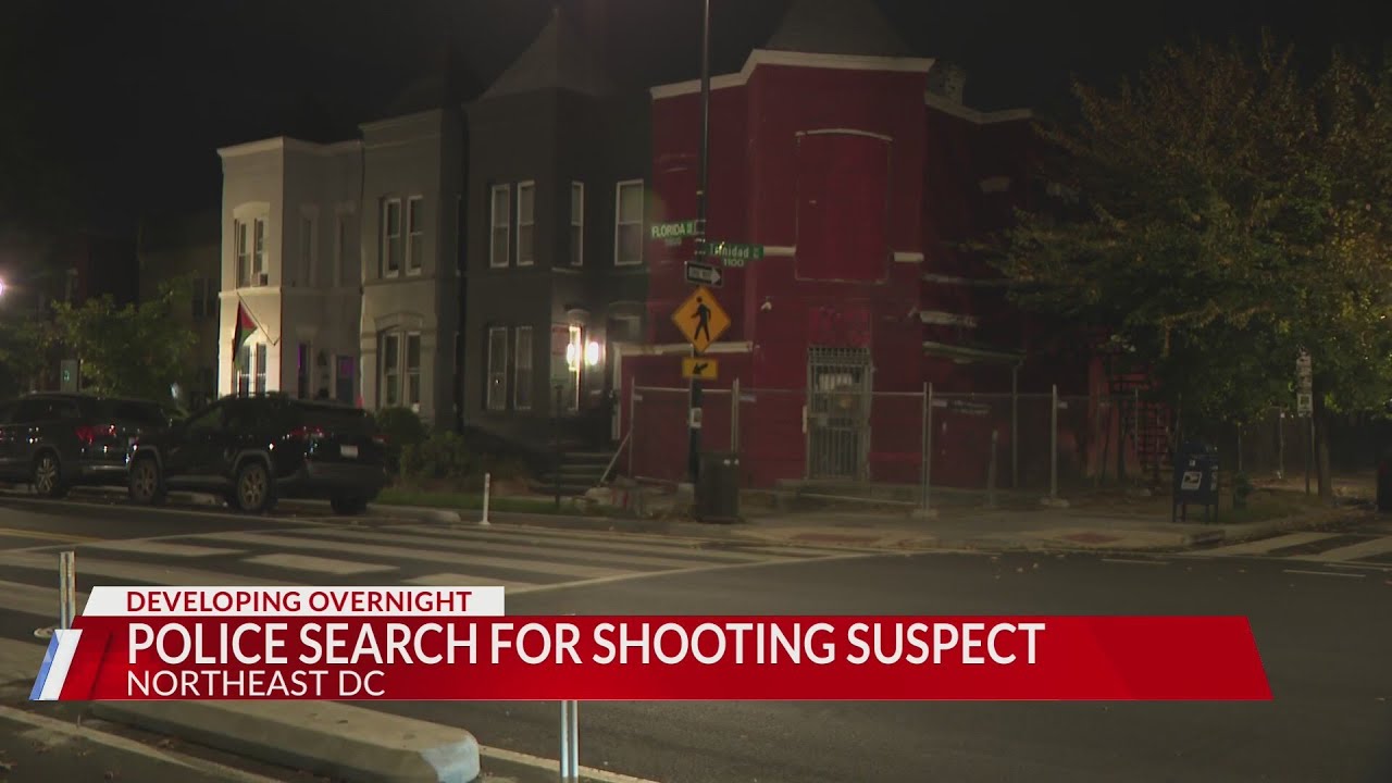 DC police searching for suspect in Northeast shooting - YouTube