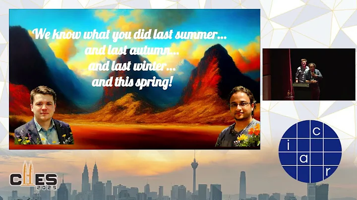 Rump session (CHES 2025)