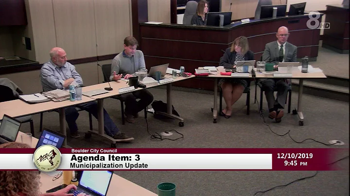 City of Boulder City Council Study Session 12-10-19