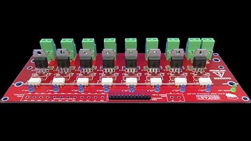 Przekaźnik SSR 8 kanałów dla Arduino Rasberry Pi ESP32 Produkt Polski