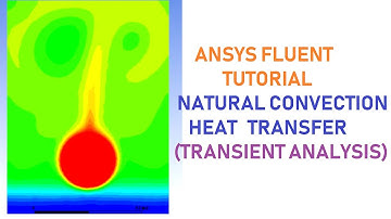 ANSYS Fluent Tutorial: Natural Convection Heat Transfer 2D Transient Analysis on a Solid Cylinder