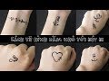 Vẽ hình xăm bằng bút bi đơn giản- how to make tattoo at home with pen