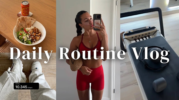 VLOG | mijn dagelijkse routine, wat ik eet, mijn stappen van de dag, workoutlessen, gezonde recepten en meer