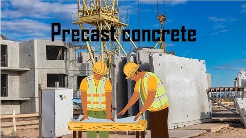 Types of concrete // Precast concrete #4.