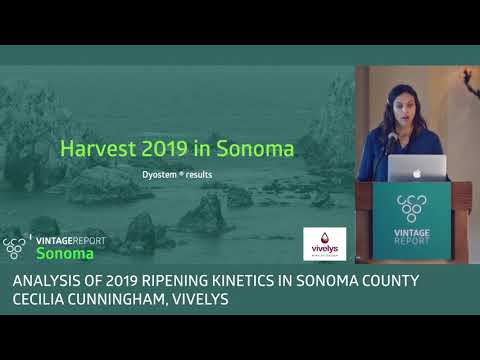 2019 Sonoma Vintage Report - Cecilia Cunningham - 2019 Ripening Kinetics