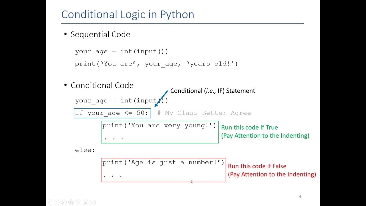 CS110 - Logical and Conditional Operators - YouTube
