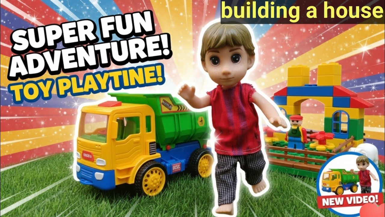 Building a toy house for bichumon / miniature dumb truck / miniature cooking visthachannel malayalam