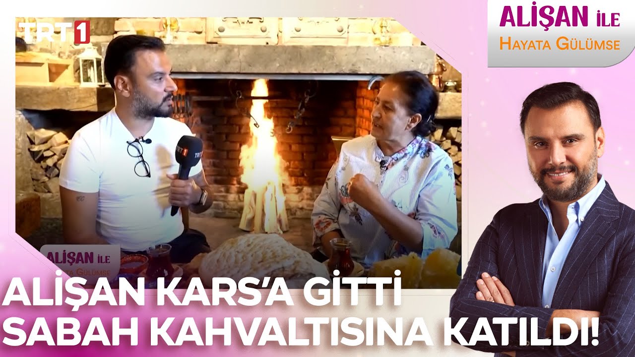 Alişan Kars'a gitti sabah kahvaltısına katıldı! | @trt1