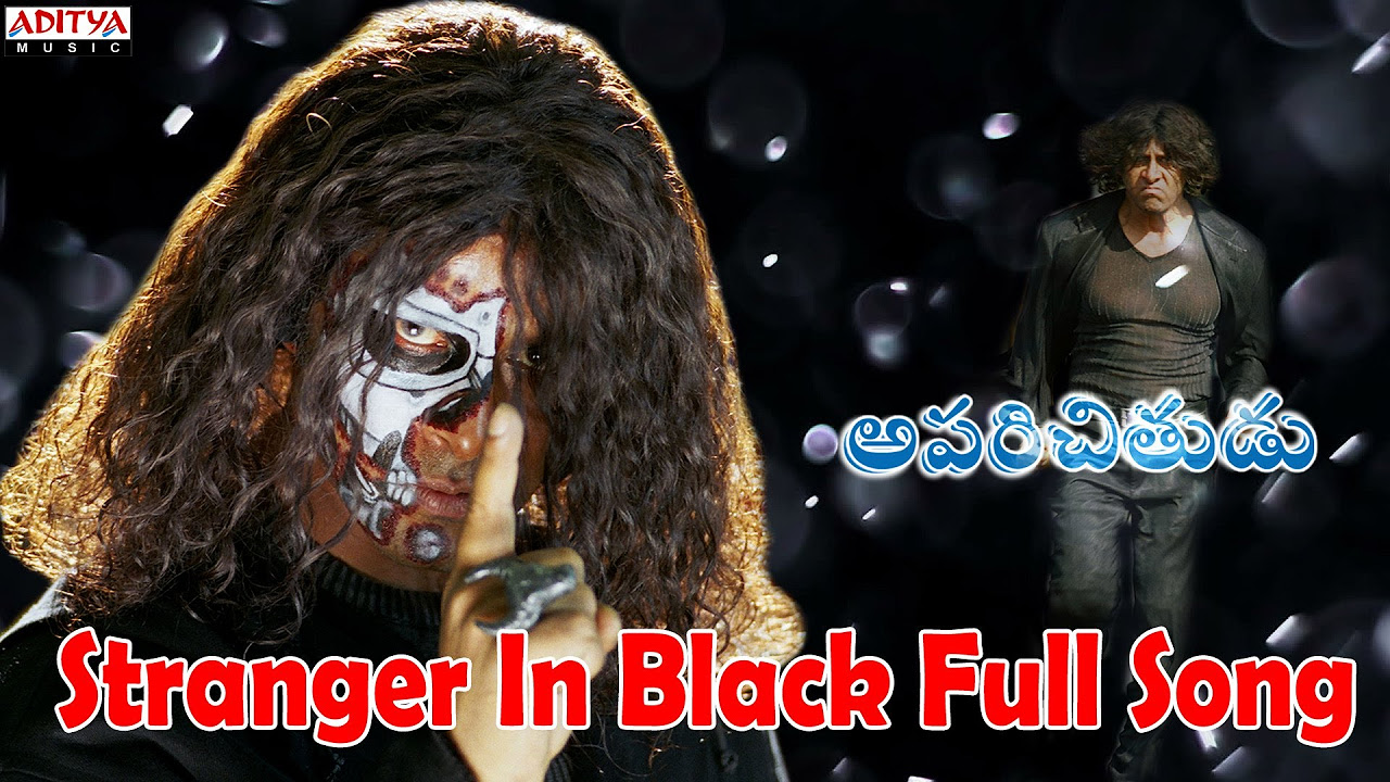 Stranger In Black Full Song II Aparichithudu Movie II Vikram Sadha