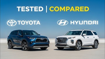 Hyundai Palisade vs. Toyota Grand Highlander | 2-Row SUV Comparison Test