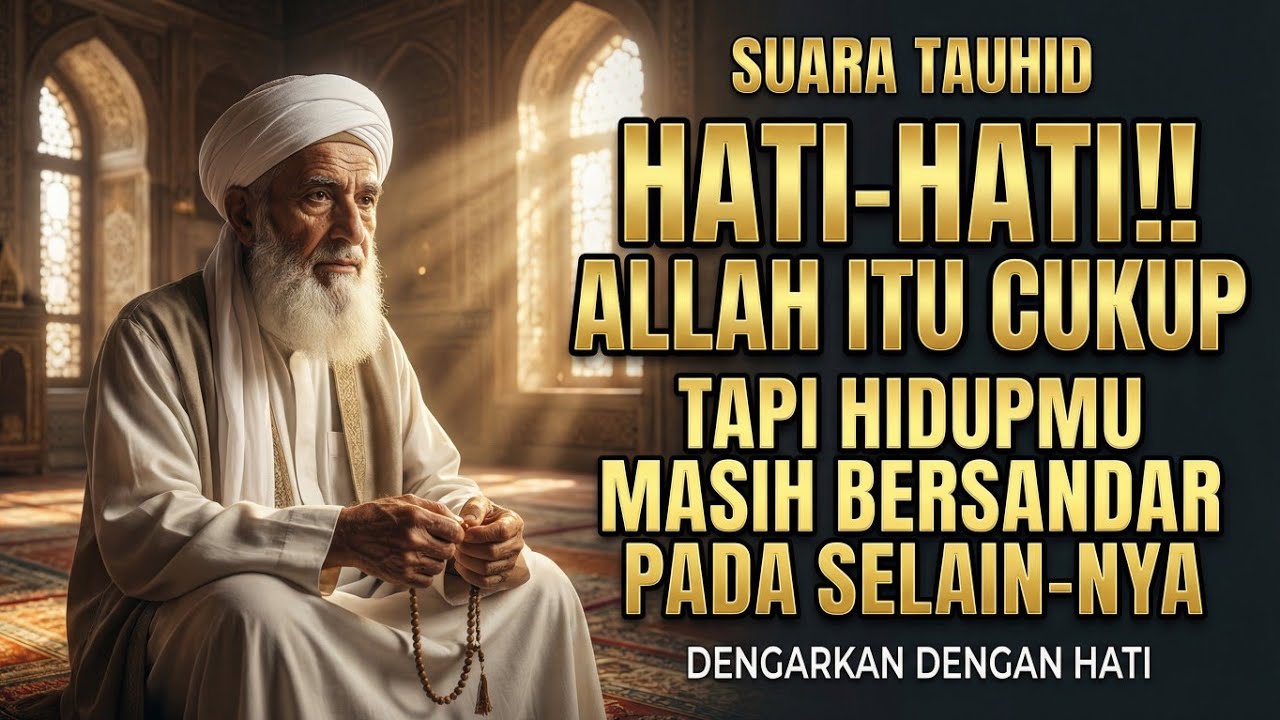 SUARA TAUHID ✨  Allah Itu Cukup, Tapi Kamu Masih Menggantungkan Hidup Pada Selain-Nya