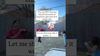 This one PDF idea has helped thousands of beginners get their first online sale.👇#shorts #youtube
