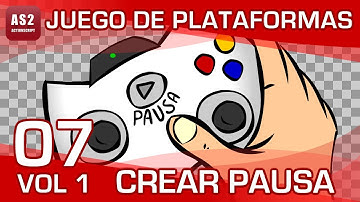 Tutorial Flash AS2 - Crear Pausa, Juego de Plataformas