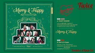 Video thumbnail of "[Repackage Album] TWICE(트와이스) _ “Heart Shaker” & “Merry & Happy”"