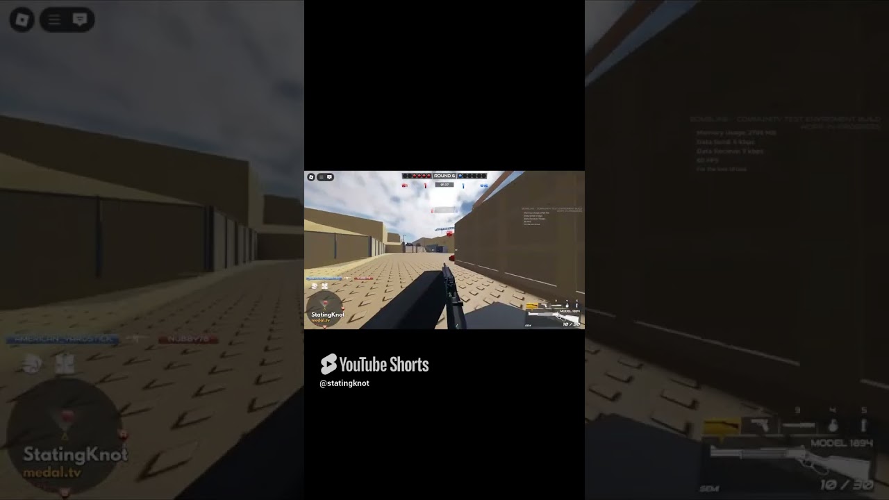 [Bombline Roblox] 1v1 Clean Shot Wackamole Model 1894