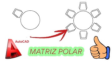 Como colocar sillas en un mesa redonda en AutoCAD