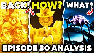 Upgraded Titan Clockman Is Op? - Episode 30 Skibidi Toilet Multiverse Easter Egg Analysis Theory