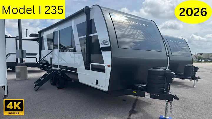 The ALL New 2026 Brinkley Model I 235 – Small Travel Trailer Big Surprises!