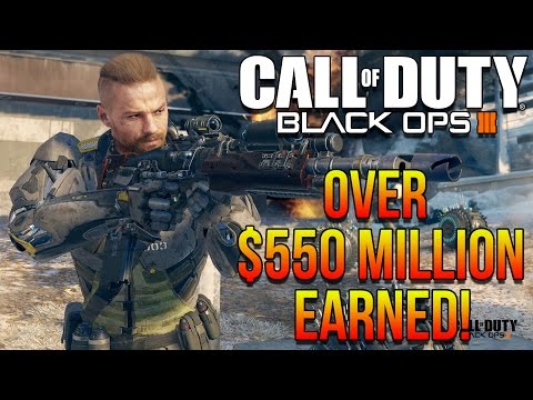 BLACK OPS 3 EARNS OVER $550 MILLION!!! (Free For All Gameplay)