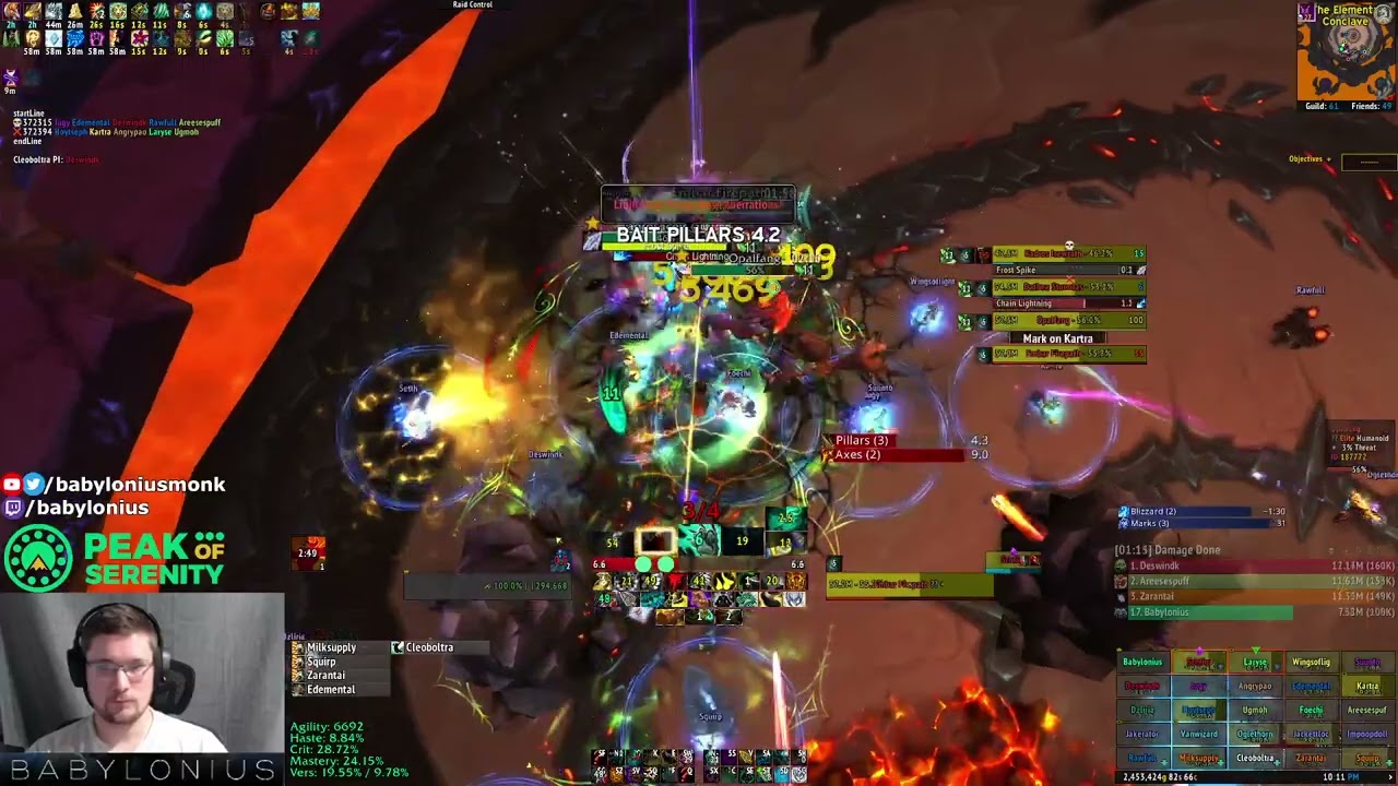 Heroic Vault of the Incarnates: Primal Council - Windwalker Monk PoV