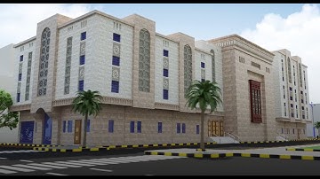 جرافيك إعلان مبنى وقف سدنة القرآن الكريم بالمدينة المنورة | Mustafa AlQarai