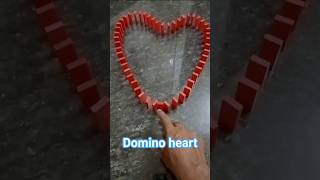 Domino heart #shortsfeed #dominopark #lego #boardgame #viralvideo #satisfying #automobile #tilegame