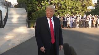 10/21/20: President Trump Delivers Remarks Upon Departure