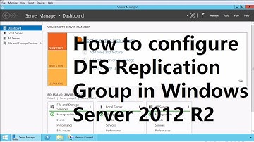 21. How to configure DFS Replication Group in Windows Server 2012 R2