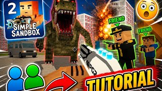 How to play with friend in Simple Sandbox 2
