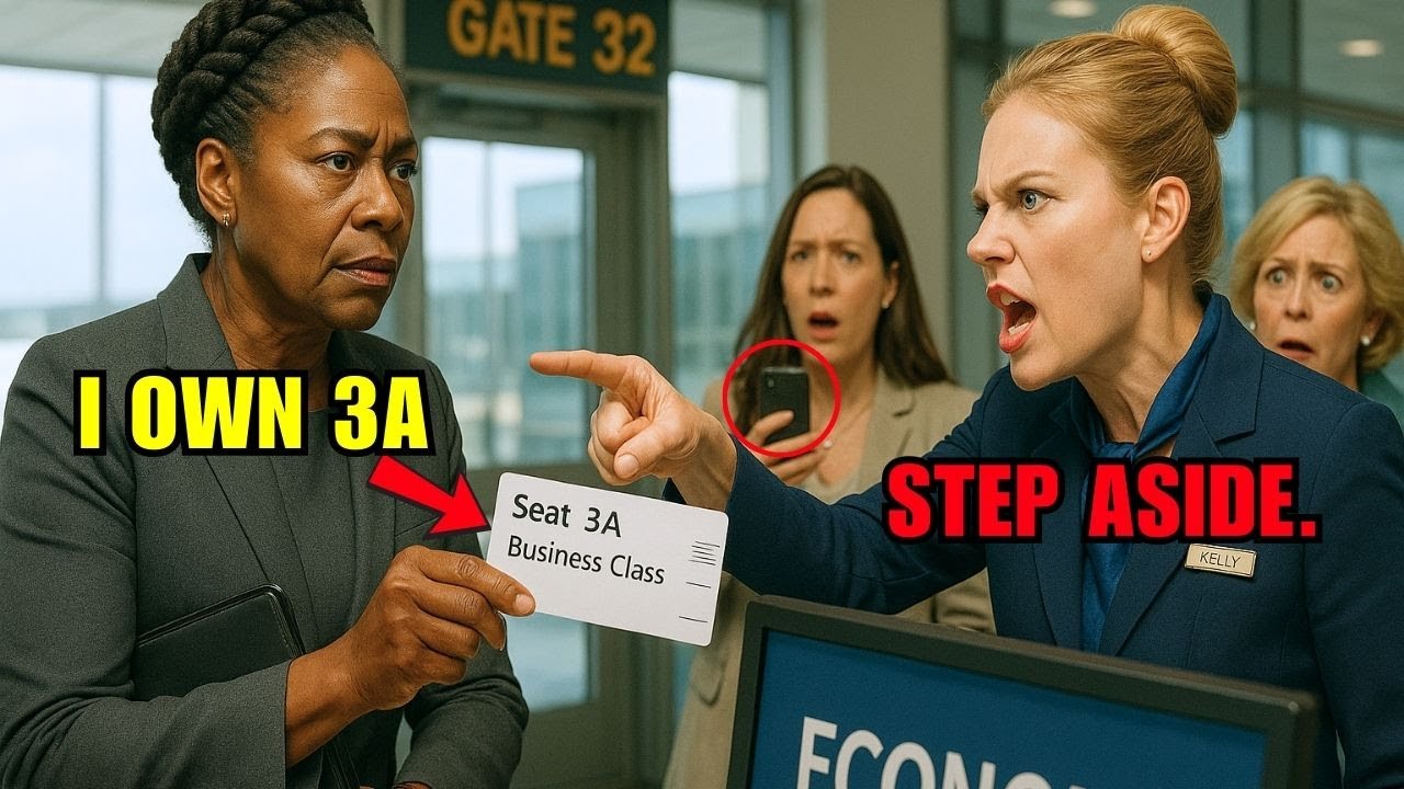 Black CEO Ignored by Gate Agent — 9 Minutes Later, She Owned the Terminal