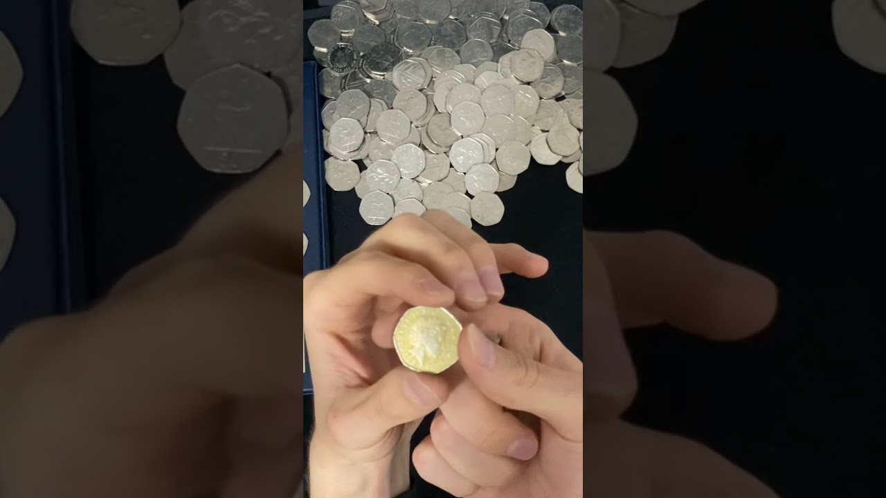 I Just Pulled a Golden 50p Coin!