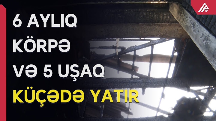 Bakıda dəhşət: Bu soyuqda-sazaqda iki ailə küçədə qalıb - APA TV