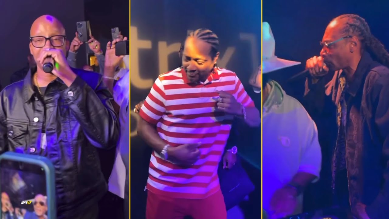 Warren G, Dj Quik And Snoop Dogg Performing 'I Want It All' At