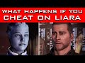 Mass Effect 2 - What Happens If You CHEAT ON LIARA? (Plus ME3 Outcomes)